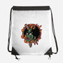 Slayed Devil-None-Drawstring-Bag-demonigote