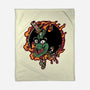 Slayed Devil-None-Fleece-Blanket-demonigote