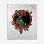 Slayed Devil-None-Fleece-Blanket-demonigote