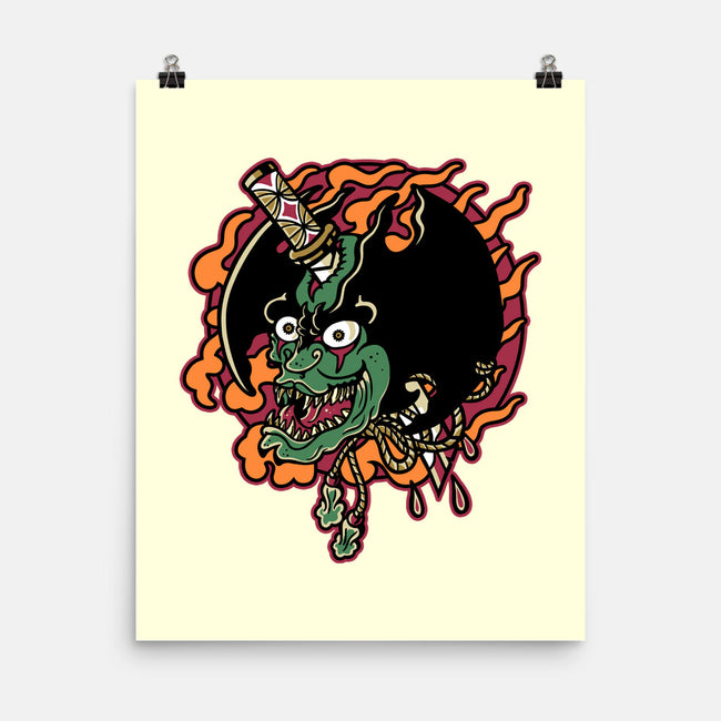 Slayed Devil-None-Matte-Poster-demonigote