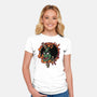 Slayed Devil-Womens-Fitted-Tee-demonigote