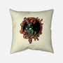 Slayed Devil-None-Removable Cover w Insert-Throw Pillow-demonigote