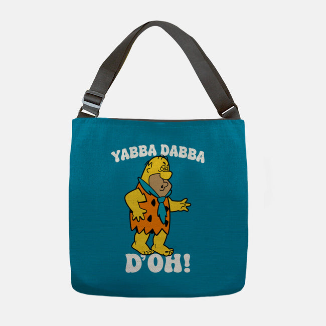 Modern Stone Age Stupid-None-Adjustable Tote-Bag-Boggs Nicolas