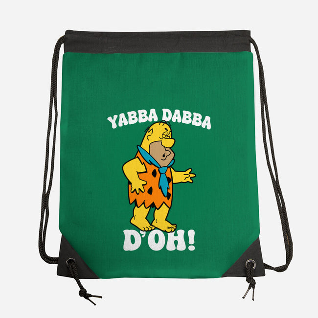 Modern Stone Age Stupid-None-Drawstring-Bag-Boggs Nicolas