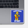 Modern Stone Age Stupid-None-Glossy-Sticker-Boggs Nicolas