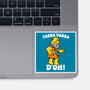 Modern Stone Age Stupid-None-Glossy-Sticker-Boggs Nicolas