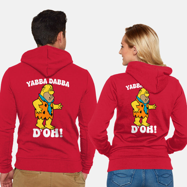 Modern Stone Age Stupid-Unisex-Zip-Up-Sweatshirt-Boggs Nicolas