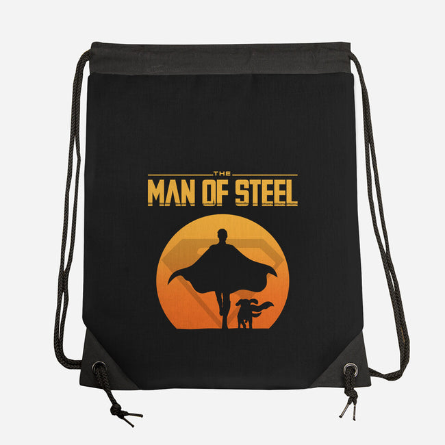 The Man Of Steelian-None-Drawstring-Bag-Boggs Nicolas