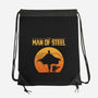 The Man Of Steelian-None-Drawstring-Bag-Boggs Nicolas