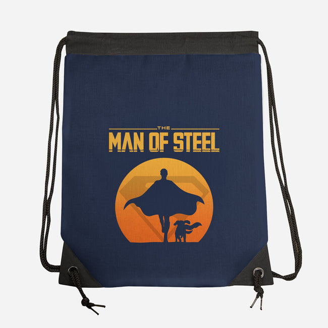The Man Of Steelian-None-Drawstring-Bag-Boggs Nicolas