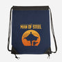 The Man Of Steelian-None-Drawstring-Bag-Boggs Nicolas