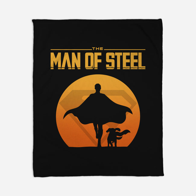 The Man Of Steelian-None-Fleece-Blanket-Boggs Nicolas