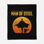 The Man Of Steelian-None-Fleece-Blanket-Boggs Nicolas