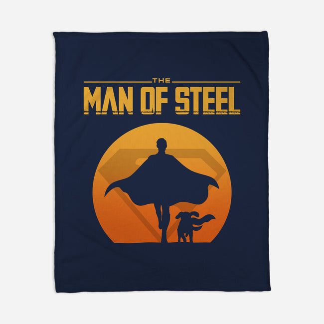 The Man Of Steelian-None-Fleece-Blanket-Boggs Nicolas
