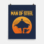 The Man Of Steelian-None-Matte-Poster-Boggs Nicolas