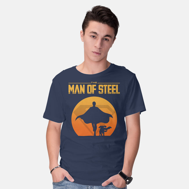 The Man Of Steelian-Mens-Basic-Tee-Boggs Nicolas