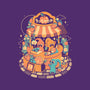 Tiny Fruit Market-None-Fleece-Blanket-eduely