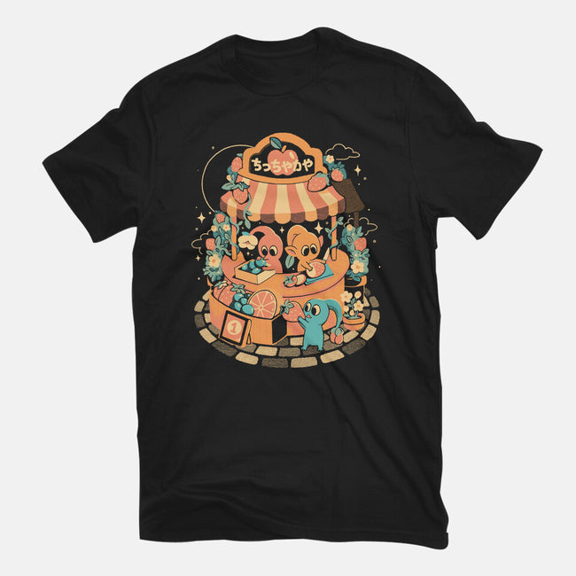 Tiny Fruit Market-Mens-Basic-Tee-eduely