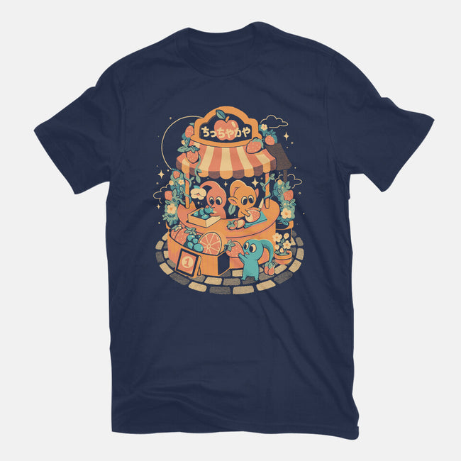Tiny Fruit Market-Mens-Basic-Tee-eduely