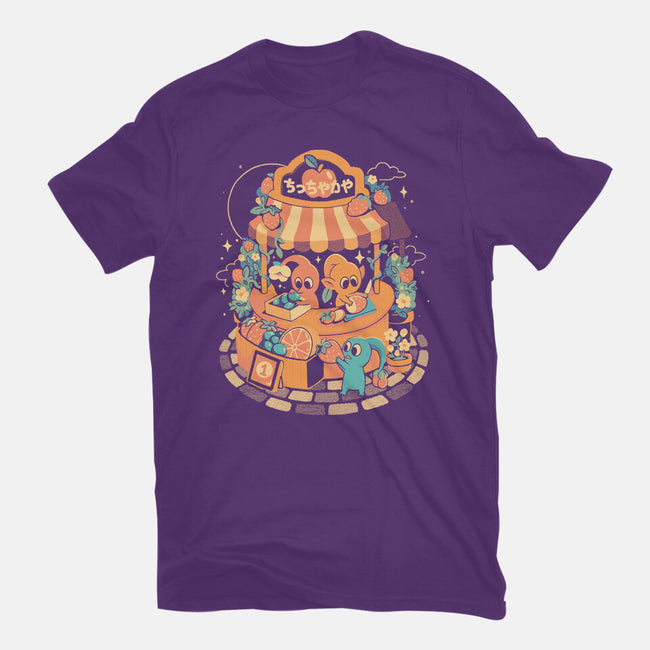 Tiny Fruit Market-Mens-Basic-Tee-eduely