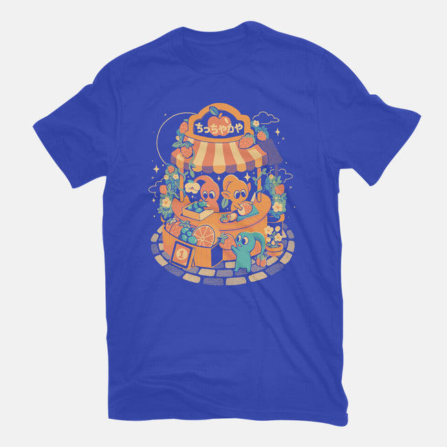 Tiny Fruit Market-Mens-Basic-Tee-eduely