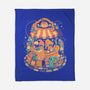 Tiny Fruit Market-None-Fleece-Blanket-eduely