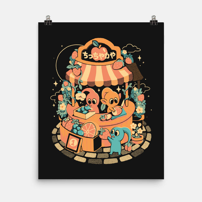 Tiny Fruit Market-None-Matte-Poster-eduely