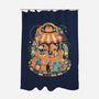 Tiny Fruit Market-None-Polyester-Shower Curtain-eduely