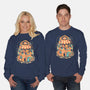 Tiny Fruit Market-Unisex-Crew Neck-Sweatshirt-eduely