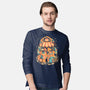 Tiny Fruit Market-Mens-Long Sleeved-Tee-eduely