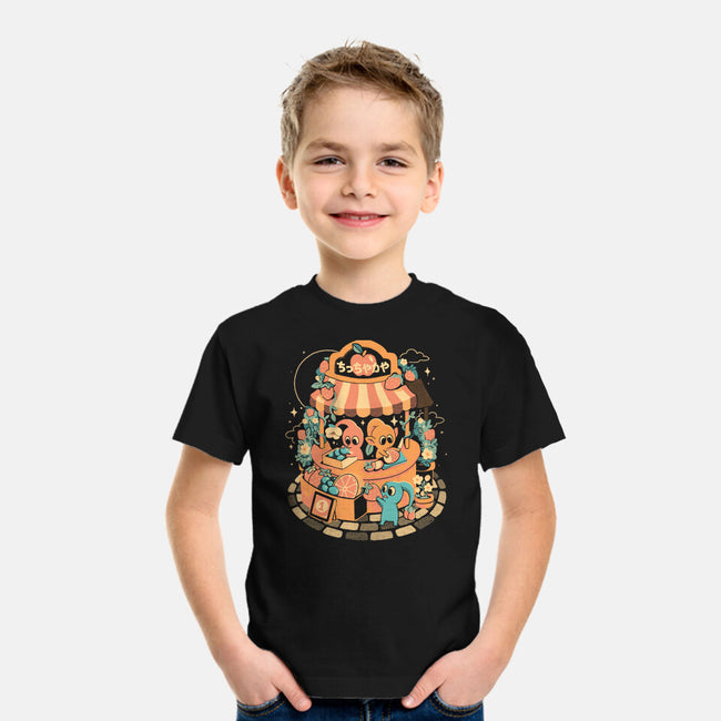 Tiny Fruit Market-Youth-Basic-Tee-eduely