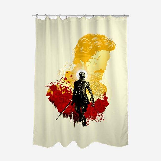 Brushface Expeditioner-None-Polyester-Shower Curtain-hypertwenty