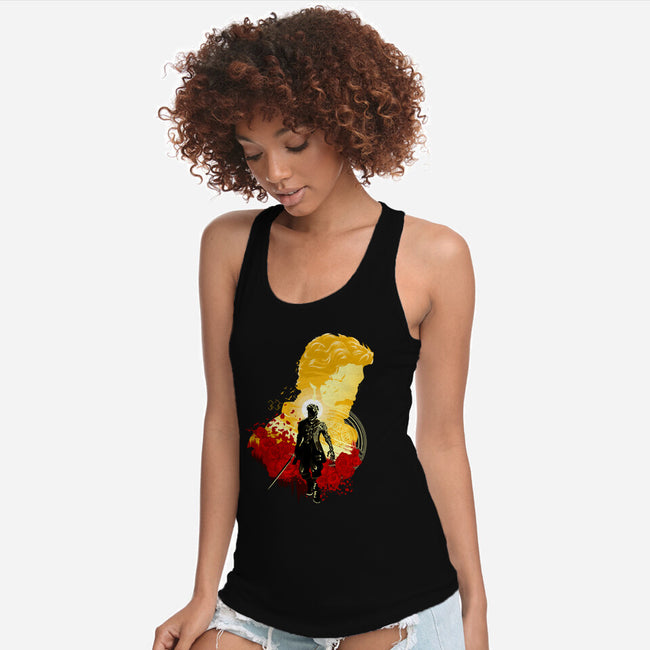 Brushface Expeditioner-Womens-Racerback-Tank-hypertwenty