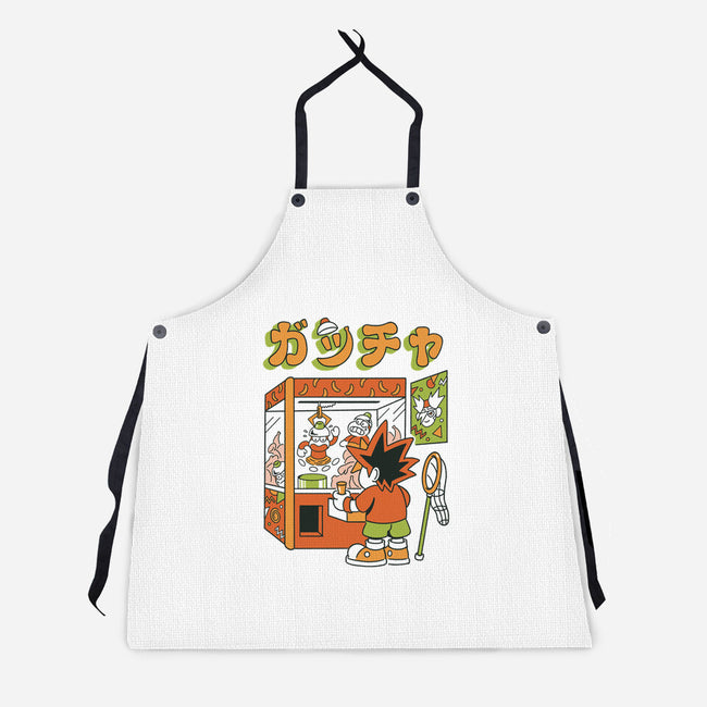 Monkey Plush-Unisex-Kitchen-Apron-Henrique Torres