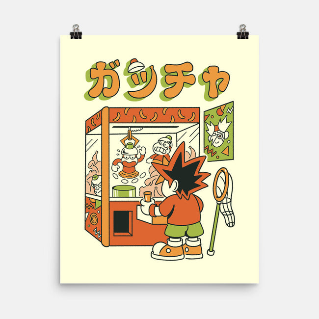 Monkey Plush-None-Matte-Poster-Henrique Torres