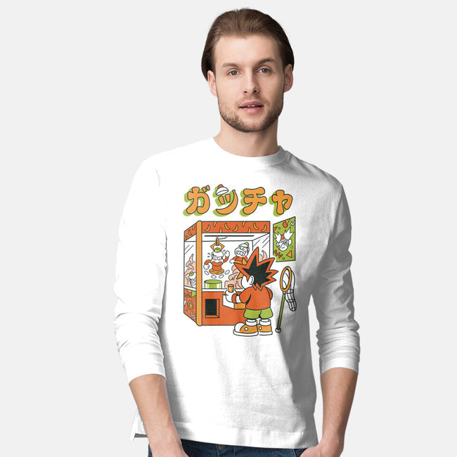 Monkey Plush-Mens-Long Sleeved-Tee-Henrique Torres
