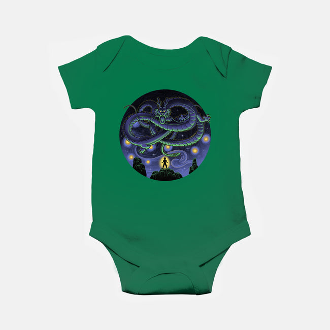 Shenron Starry Night-Baby-Basic-Onesie-Astrobot Invention