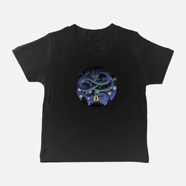 Shenron Starry Night-Baby-Basic-Tee-Astrobot Invention