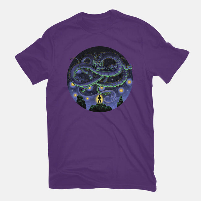 Shenron Starry Night-Mens-Premium-Tee-Astrobot Invention