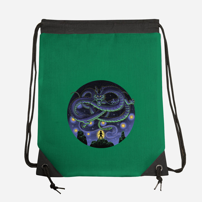 Shenron Starry Night-None-Drawstring-Bag-Astrobot Invention
