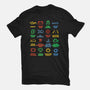 Warning Lights-Mens-Basic-Tee-kg07