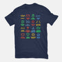 Warning Lights-Mens-Basic-Tee-kg07