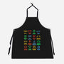 Warning Lights-Unisex-Kitchen-Apron-kg07
