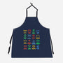 Warning Lights-Unisex-Kitchen-Apron-kg07