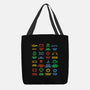 Warning Lights-None-Basic Tote-Bag-kg07
