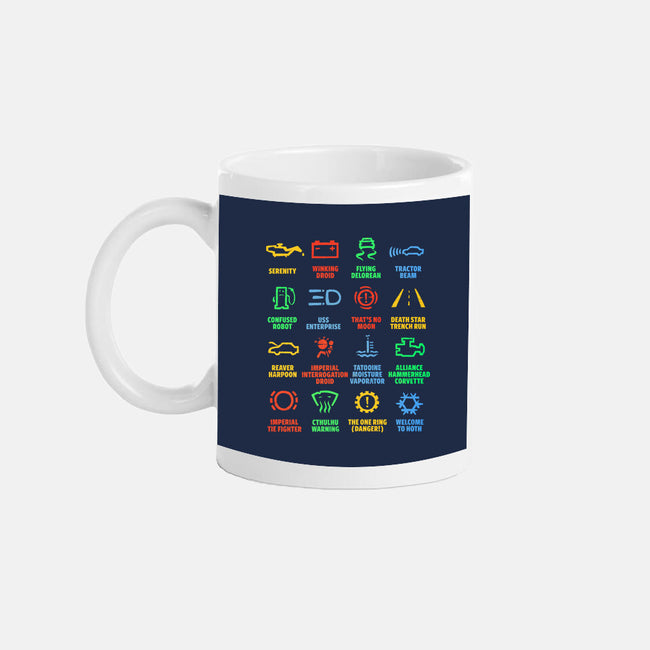 Warning Lights-None-Mug-Drinkware-kg07