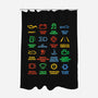 Warning Lights-None-Polyester-Shower Curtain-kg07