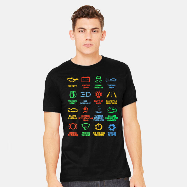 Warning Lights-Mens-Heavyweight-Tee-kg07