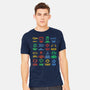 Warning Lights-Mens-Heavyweight-Tee-kg07