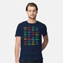 Warning Lights-Mens-Premium-Tee-kg07